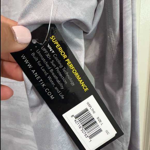 ANETIK Low Pro Tech Camo Hooded Women's Alloy Hooded long sleeve large UPF30 - Picture 9 of 11